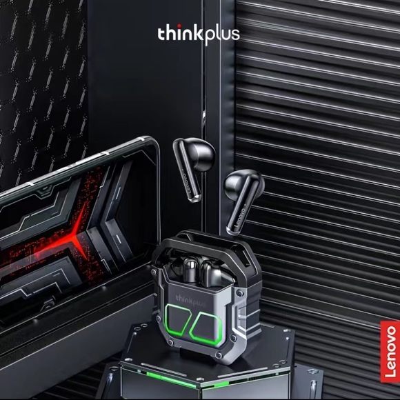 Lenovo XT81 Wireless5.3 Earphone With Metallic Texture, TWS Gaming Mode Headset - Picture 4 of 5